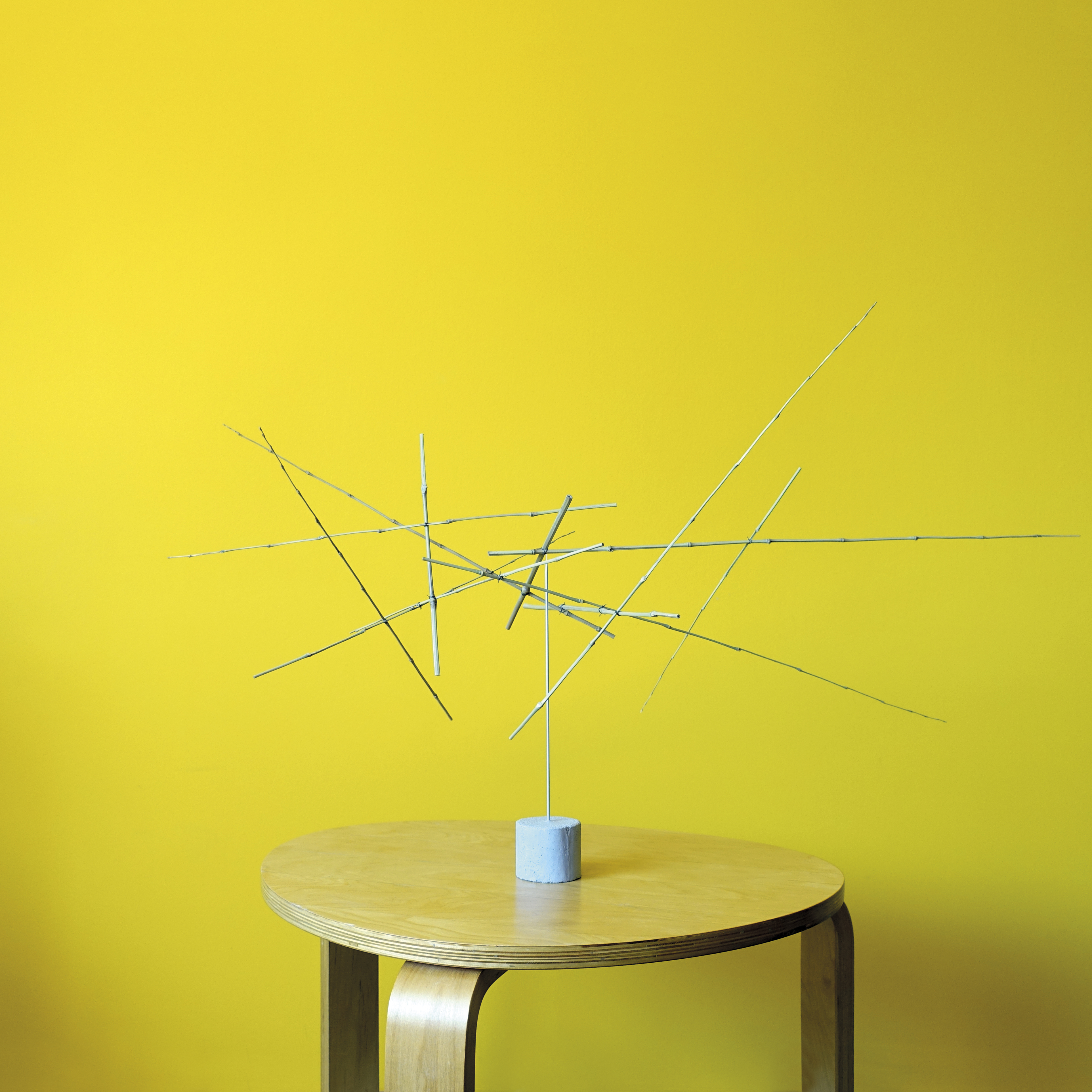 Sculpture 18 - 2020 - bambou, fil de fer - L 180 x P 100 x H 82 cm