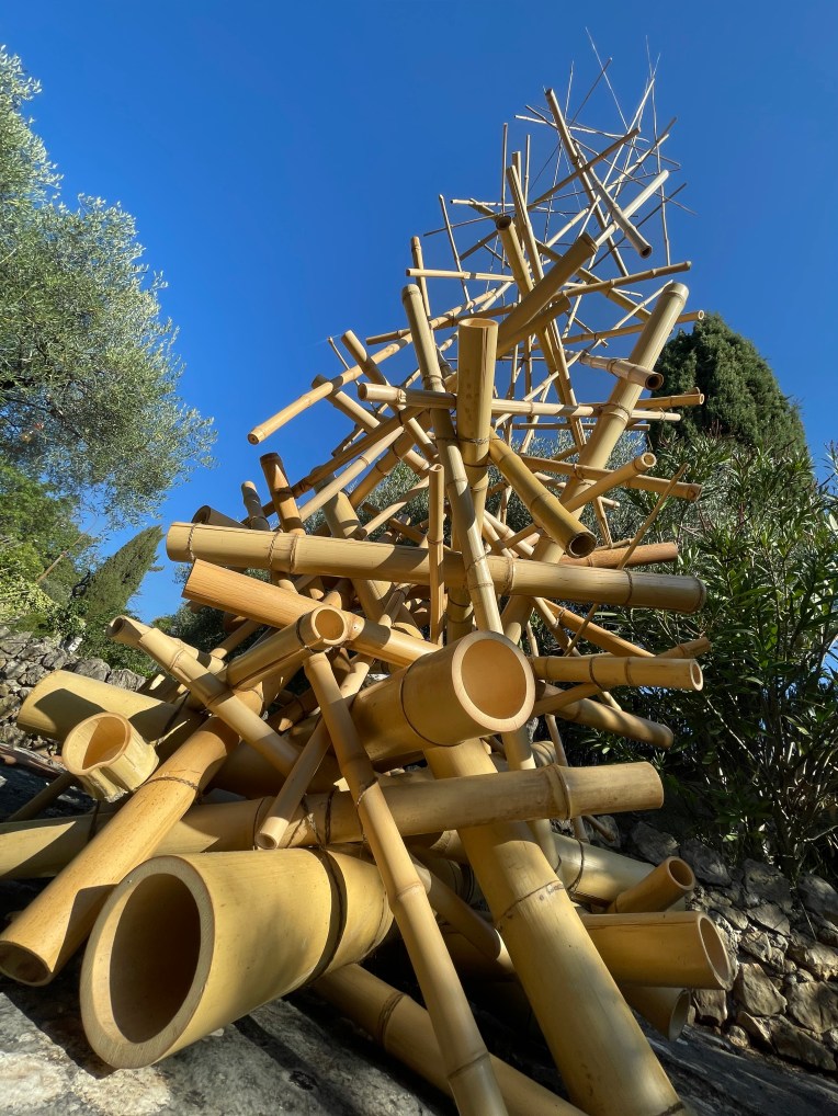 Sculpture 17 big. Bambou.