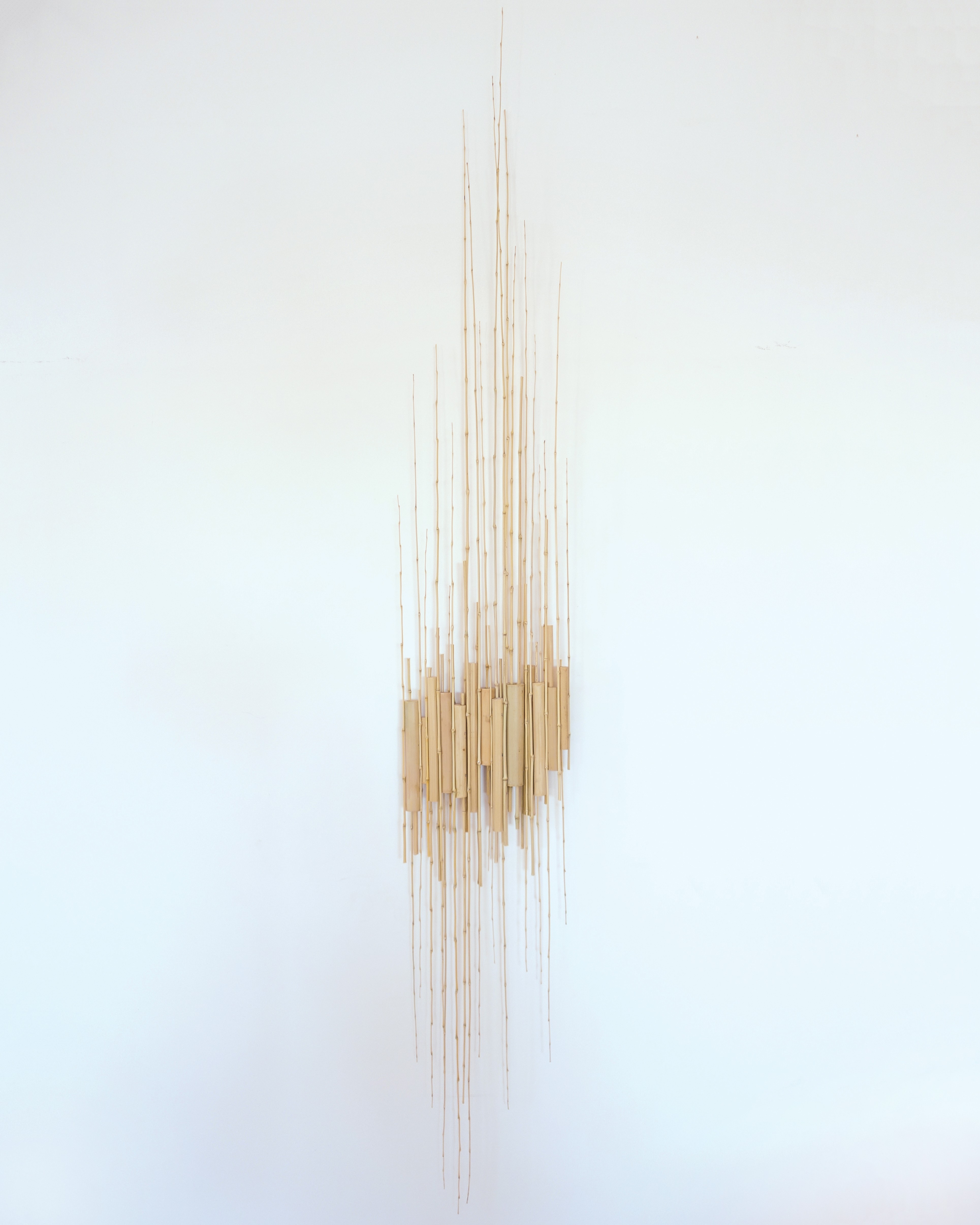 Sculpture 34. Bambou. L 23 x P 4 x H 162 cm. 2023
