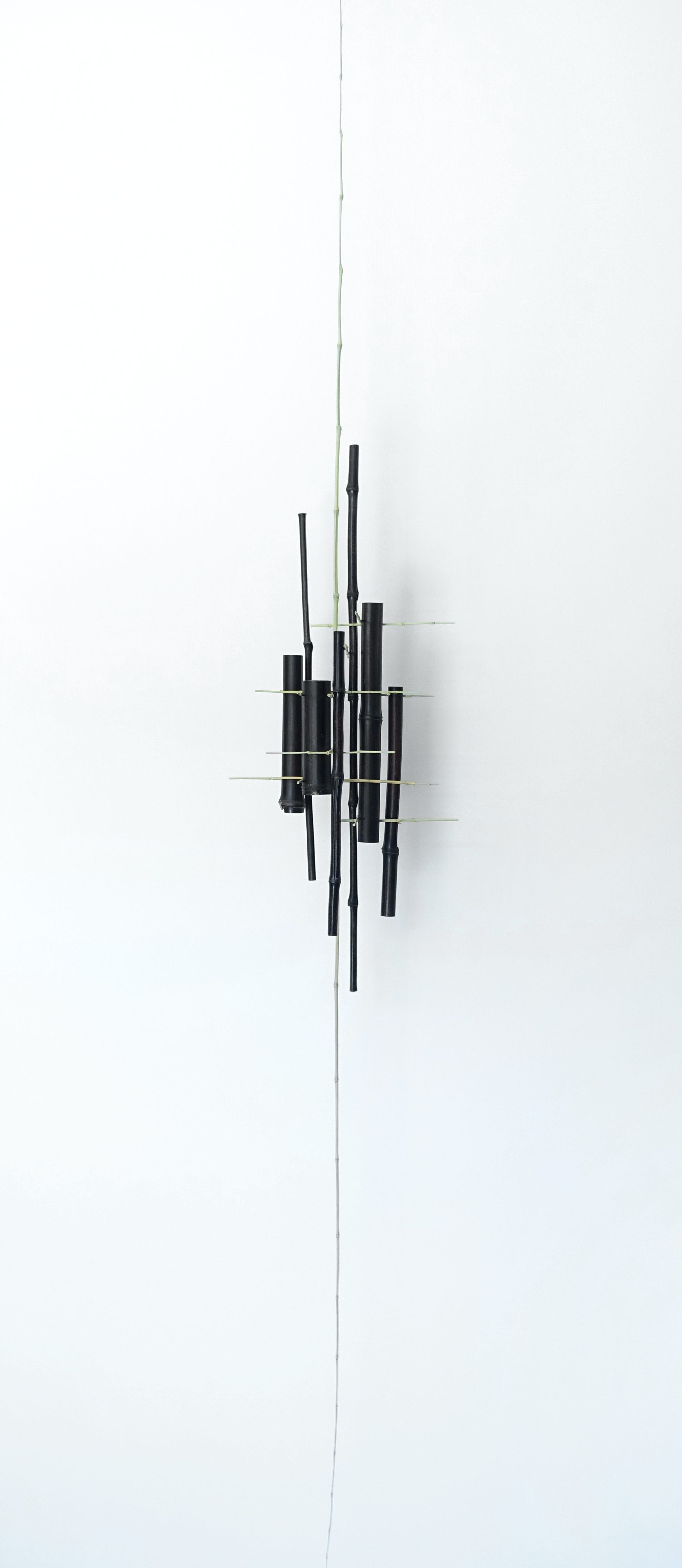 Sculpture 41, 2025, Bambou, L 26 x P 24 x H 178 cm